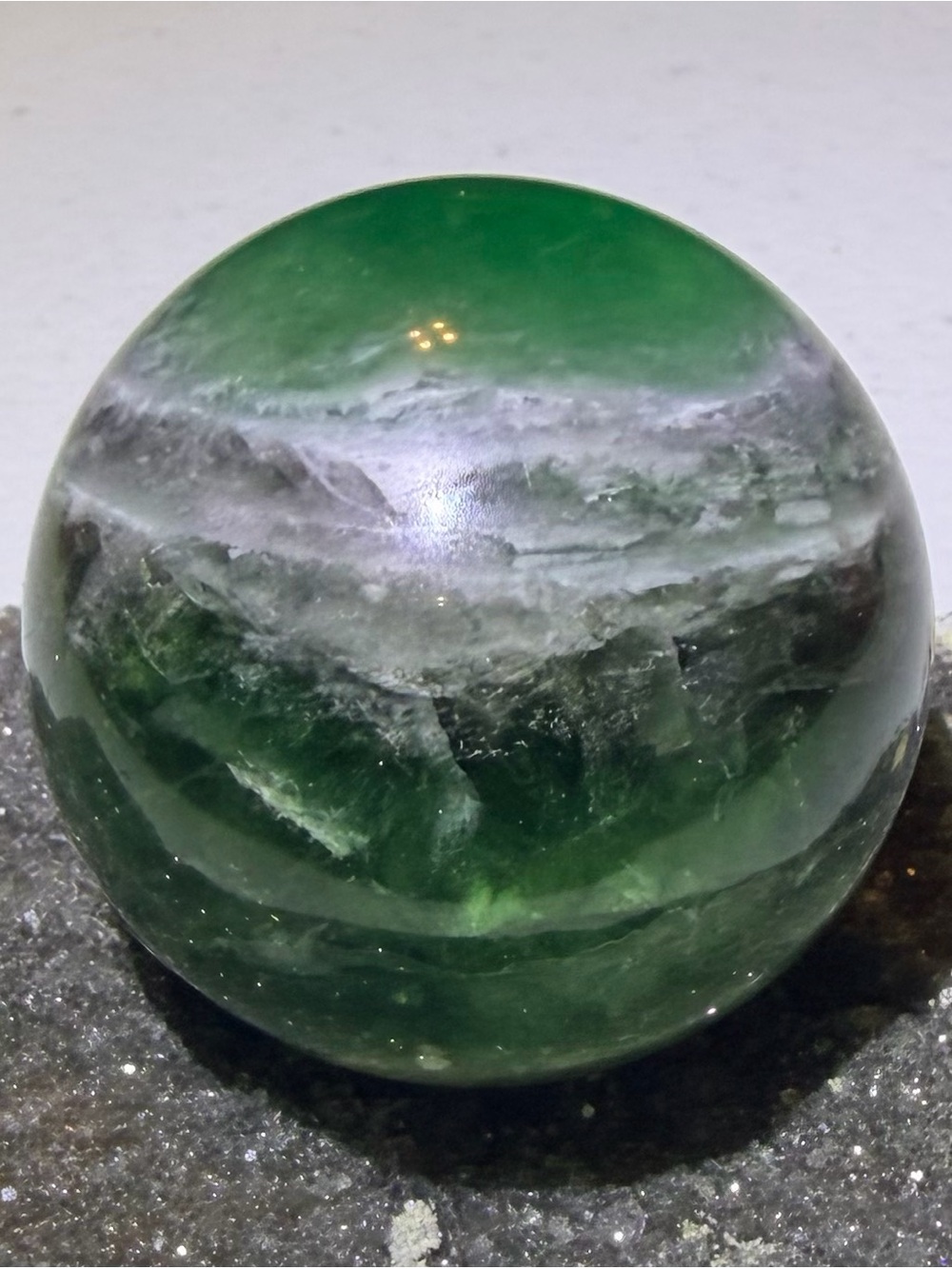 1.68 Inch Fluorite Sphere